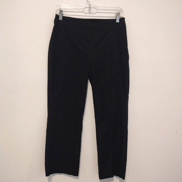 Gap - Black Side Zipper Straight Pants - Picture 2 of 12
